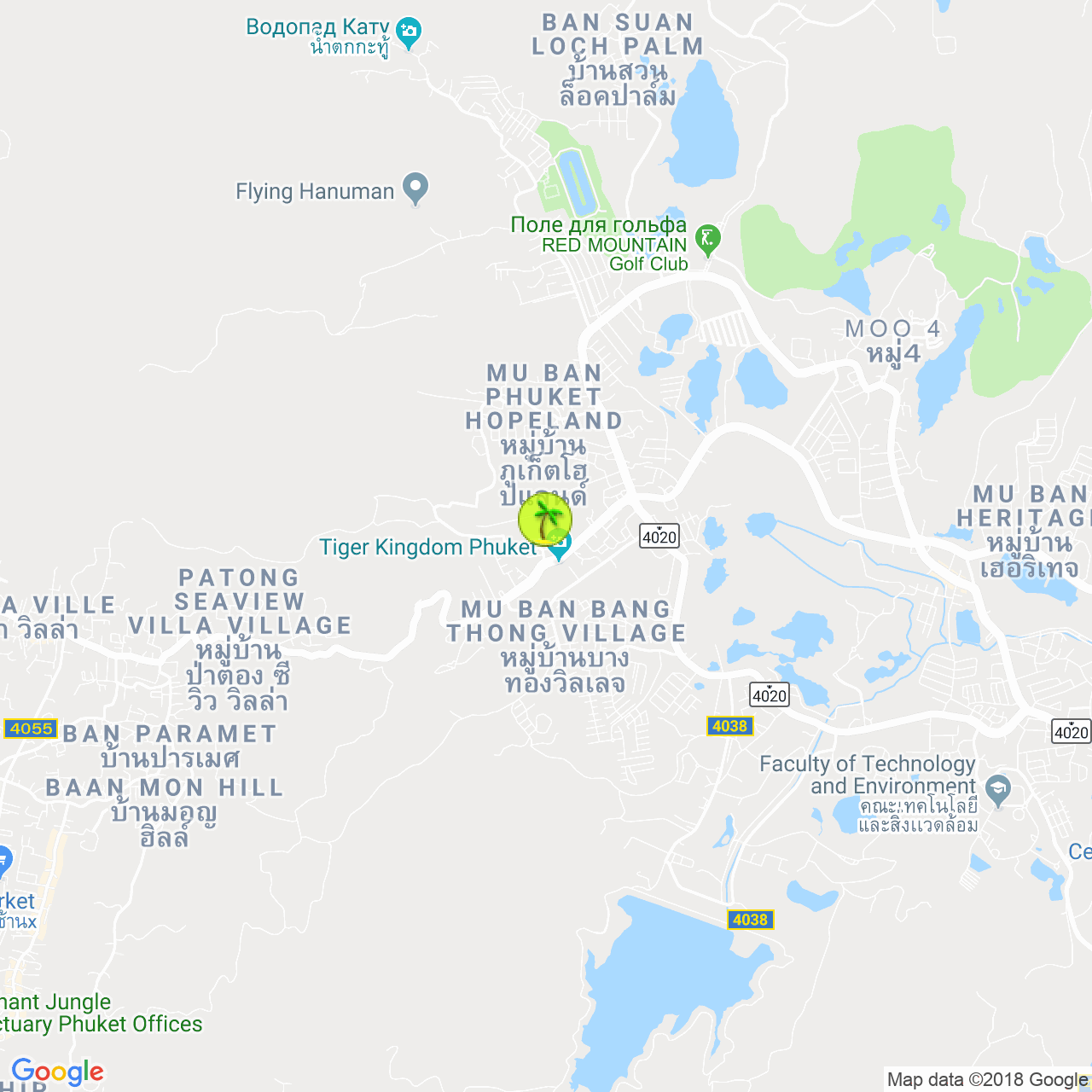 Phuket Kart на карте Пхукета