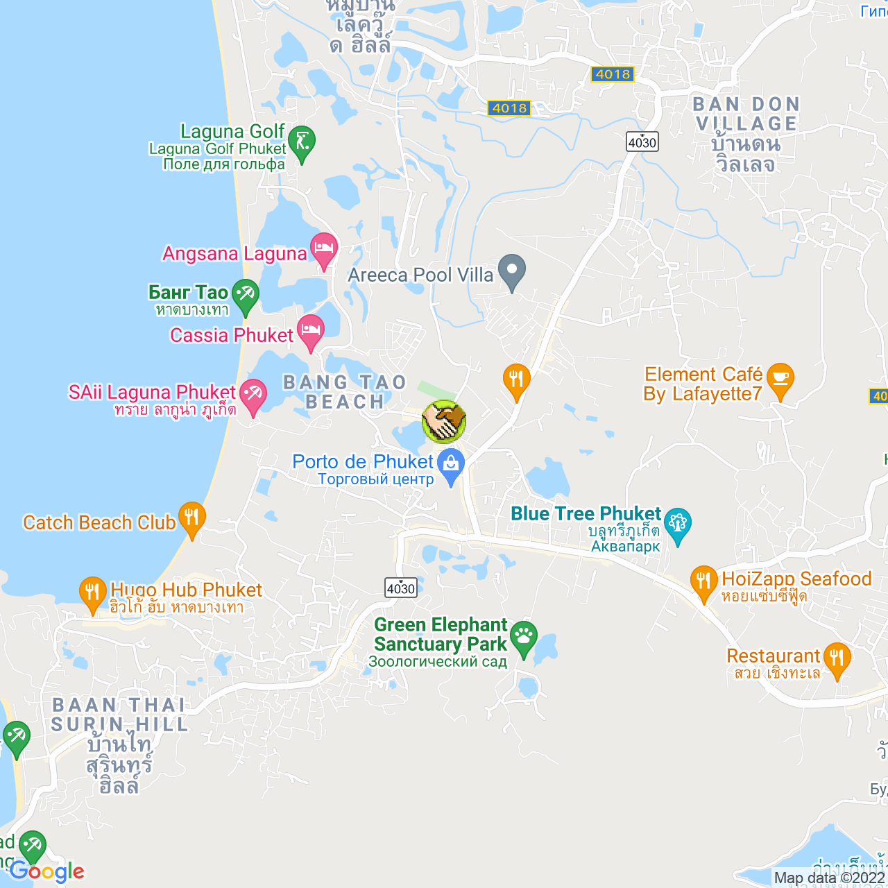 Агентство недвижимости и экскурсий «Счастливый Пхукет» - Happy Phuket Asia на карте Пхукета
